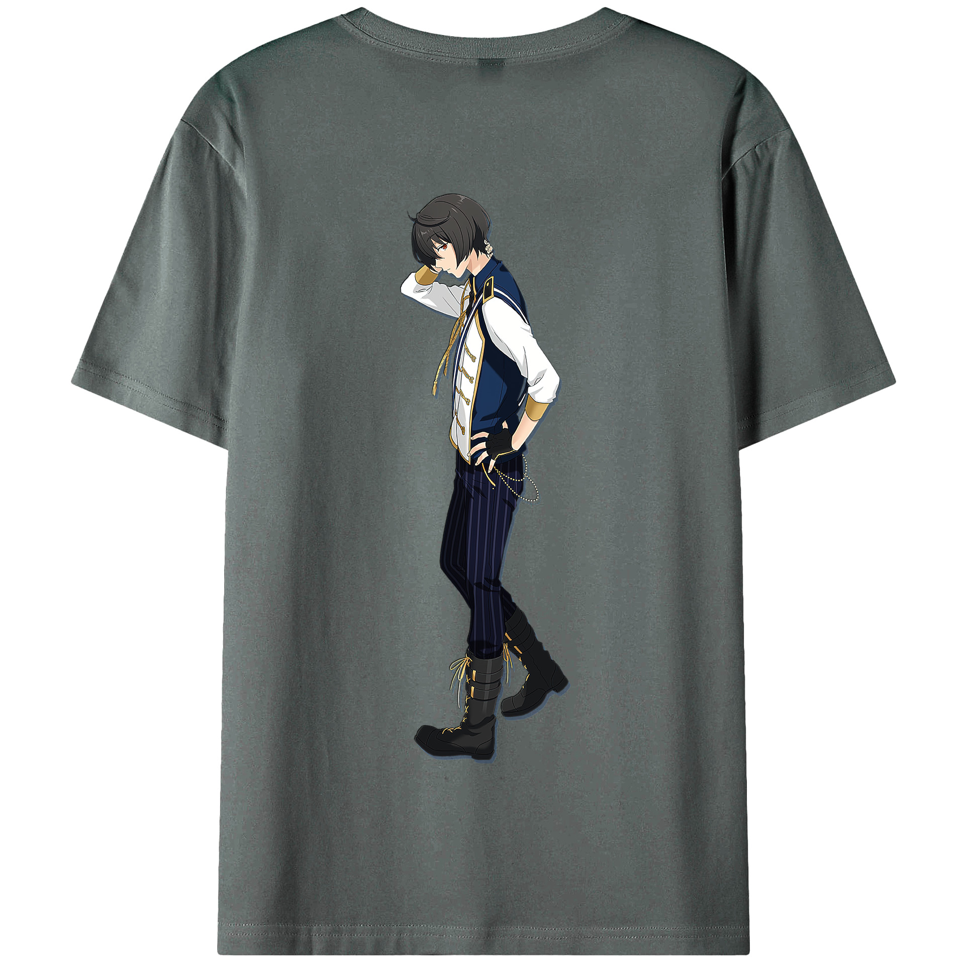 （画像用） あんさんぶるスターズ! Ensemble Stars 綿100％半袖Tシャツ（背面プリント）